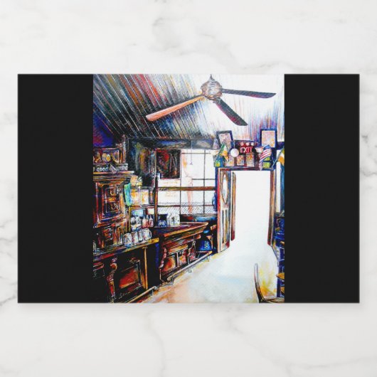 Liefde is geen muur, het is een brug voedselcontainer etiket (Enkel label)