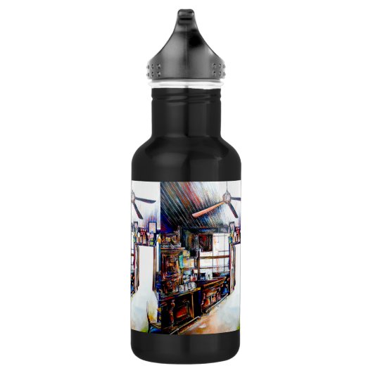 Liefde is geen muur, het is een brug waterfles  (Rechts)