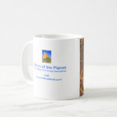 Liefde is geen nieuwe Mok natuur kunstschoonheid (Voorkant links)