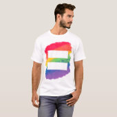 Liefde is gelijk aan liefde - Mannen Basic T-shirt (Voorkant volledig)