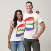Liefde is gelijk aan liefde - Mannen Basic T-shirt (Unisex)