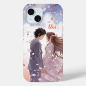 Liefde is gelukzaligheid Case-Mate iPhone case (Achterkant)