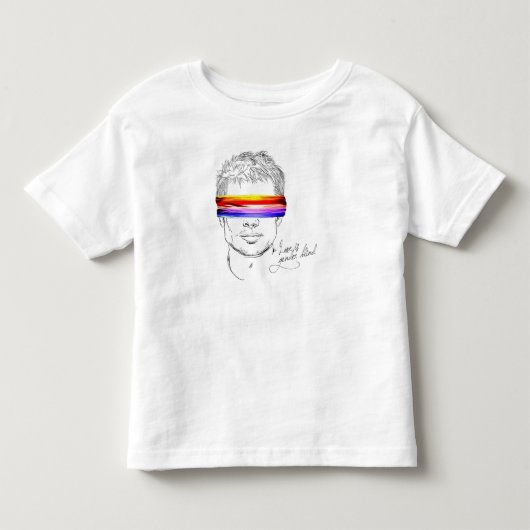 Liefde is genderblind kinder shirts (Voorkant)