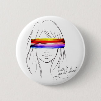 Liefde is genderblind ronde button 5,7 cm