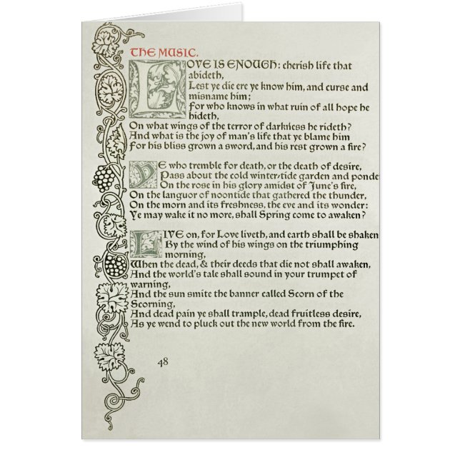 Liefde is genoeg, 1897 (Voorkant)