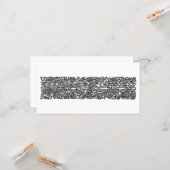 Liefde is genoeg grens (door William Morris) Kaart (Voorkant / Achterkant in situ)