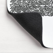 Liefde is genoeg grens (door William Morris) Muismat (Hoek)