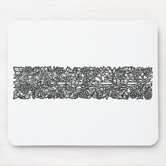 Liefde is genoeg grens (door William Morris) Muismat (Voorkant)