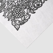 Liefde is genoeg grens (door William Morris) Tissuepapier (Detail)