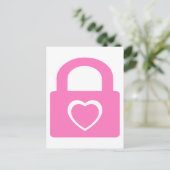 liefde is gesloten . briefkaart (Staand voorkant)