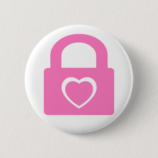 liefde is gesloten . ronde button 5,7 cm (Voorkant)