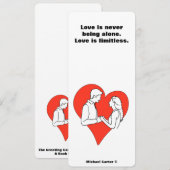 Liefde is grenzeloos kaart (Voorkant / Achterkant)