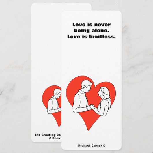 Liefde is grenzeloos kaart (Voorkant / Achterkant)