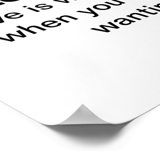 Liefde is grenzeloos__Poster Poster (Hoek)