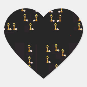 Liefde is hart sticker