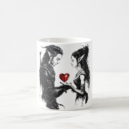 Liefde is heilig koffiemok (Center)