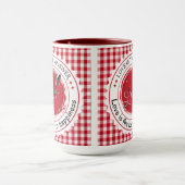 Liefde is het antwoord. mok (Midden)