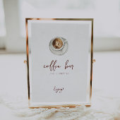 Liefde is het Breken van koffieborden Poster