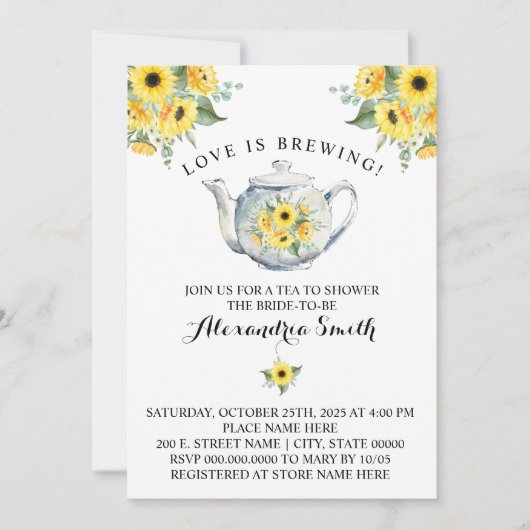 Liefde is het Breken van Vrijgezellenfeest en zonn Kaart (Voorkant)