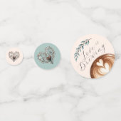 Liefde is het Brekende Vrijgezellenfeest Confetti (Voorkanten)