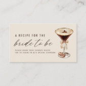 Liefde is het brouwen Martini Vrijgezellenfeest Re Informatiekaartje (Voorkant)