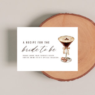 Liefde is het brouwen Martini Vrijgezellenfeest Re Informatiekaartje