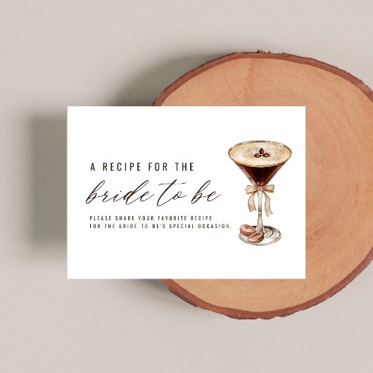 Liefde is het brouwen Martini Vrijgezellenfeest Re Informatiekaartje