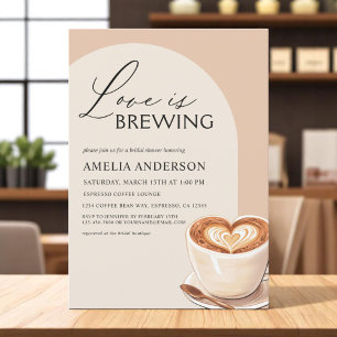 Liefde is het brouwen van Arch Coffee Vrijgezellen Kaart