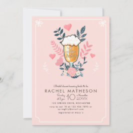 Liefde is het brouwen van bierglas vrijgezellenfee kaart