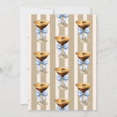 Liefde is het brouwen van Blue Bow Coffee Vrijgeze Kaart (Achterkant)