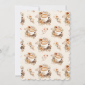 Liefde is het brouwen van Boho Coffee Vrijgezellen Kaart (Achterkant)