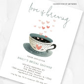 Liefde is het brouwen van Coffee Hearts Vrijgezell Kaart