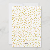 Liefde is het brouwen van de Ta Shower Gold Glitte Feestdagenkaart (Achterkant)