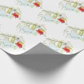 Liefde is het brouwen van een Hummingbird-theepart Cadeaupapier (Hoek)