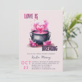 Liefde is het brouwen van een ketel van Potion Vri Kaart (Staand voorkant)