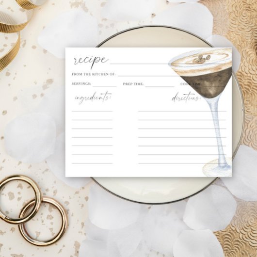 Liefde is het brouwen van espresso martini Bruids