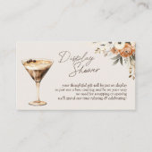 Liefde is het brouwen van Espresso Martini Display Informatiekaartje (Voorkant)