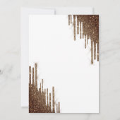 Liefde is het brouwen van Espresso Martini Glitter Kaart (Achterkant)