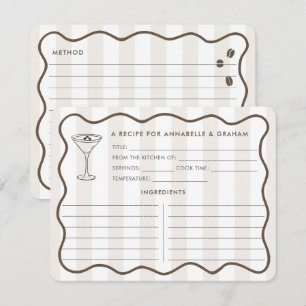 Liefde is het brouwen van Espresso Martini Recept  Kaart