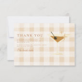 Liefde is het brouwen van Espresso Martini Vrijgez Bedankkaart (Voorkant)