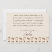 Liefde is het brouwen van Espresso Martini Vrijgez Bedankkaart (Achterkant)