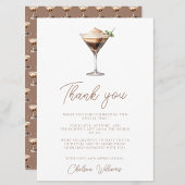 Liefde is het brouwen van Espresso Martini Vrijgez Bedankkaart