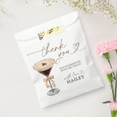 Liefde is het brouwen van Espresso Martini Vrijgez Bedankzakje (Gezegeld)