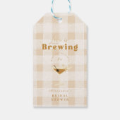 Liefde is het brouwen van Espresso Martini Vrijgez Cadeaulabel (Achterkant)