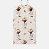 Liefde is het brouwen van Espresso Martini Vrijgez Cadeaulabel (Achterkant)