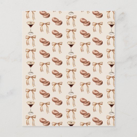 Liefde is het brouwen van Espresso Martini Vrijgez Flyer (Achterkant)