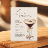 Liefde is het brouwen van Espresso Martini Vrijgez Flyer