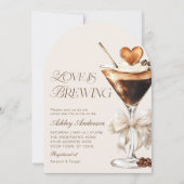 Liefde is het brouwen van Espresso Martini Vrijgez Kaart (Voorkant)