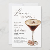 Liefde is het brouwen van Espresso Martini Vrijgez Kaart (Voorkant)