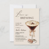 Liefde is het brouwen van Espresso Martini Vrijgez Kaart (Voorkant)